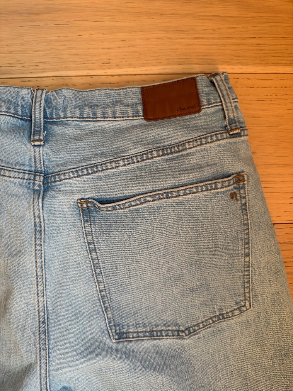 Madewell Light Blue High-Rise Balloon Jeans 32P - Picture 7 of 7